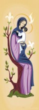 icône Vierge Marie Tige de Jessé